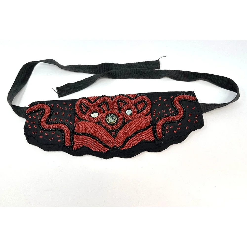 Handmade Beaded Southwest Native Fanny Pack/Belt Turquoise‎ Embellishment
